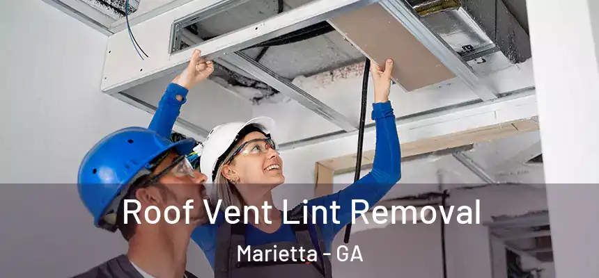 Roof Vent Lint Removal Marietta - GA